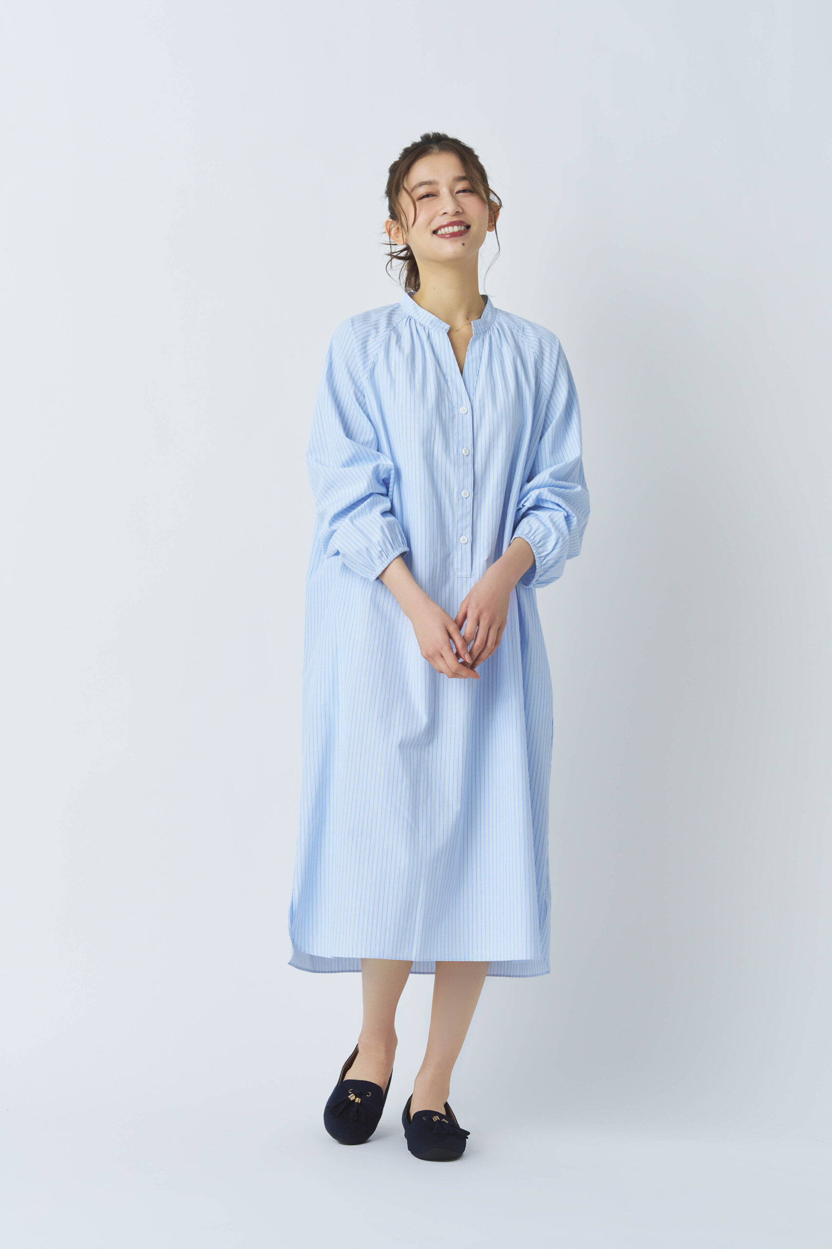 ストライプシャツパジャマ