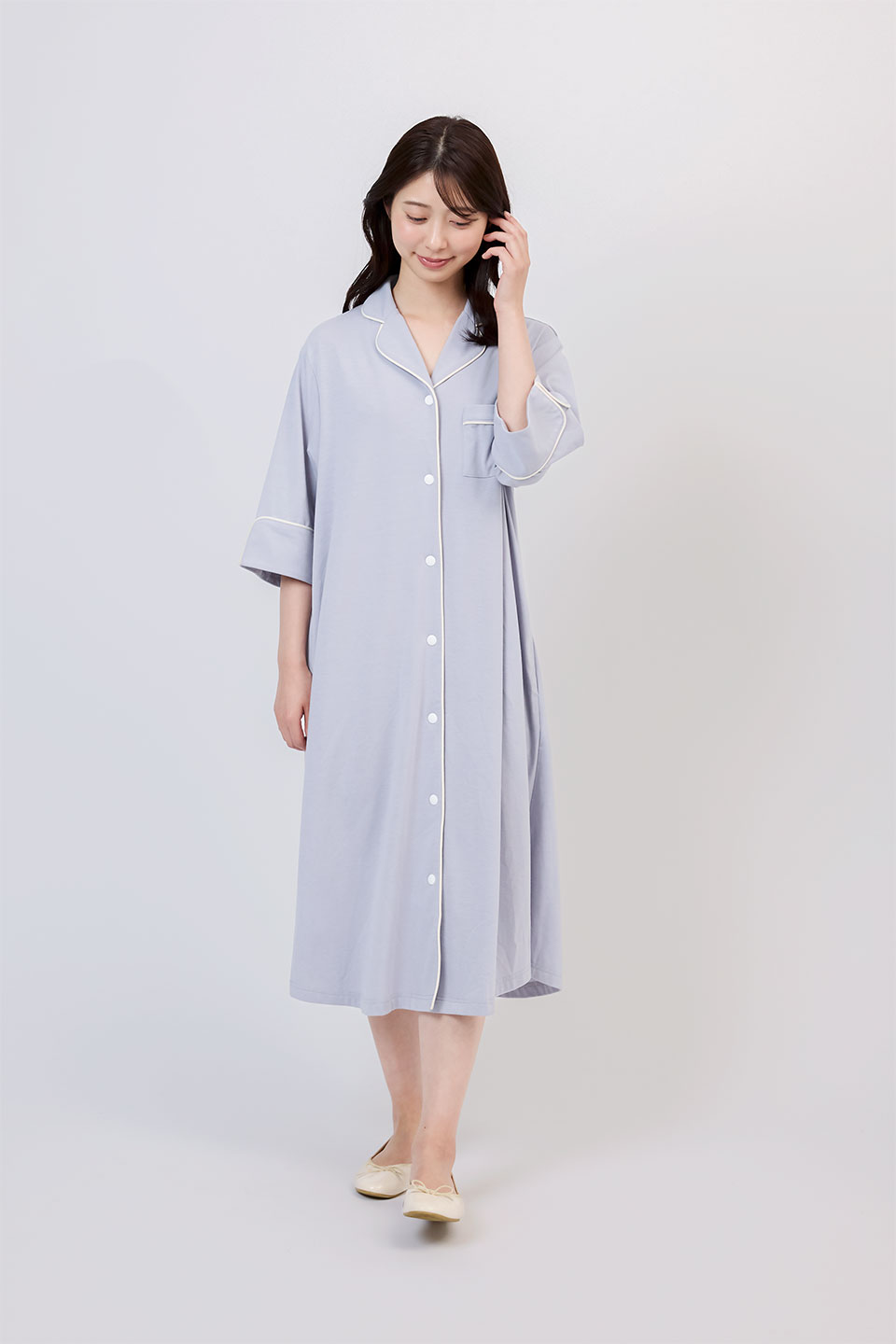 【P07】クラシックパイピング院内着