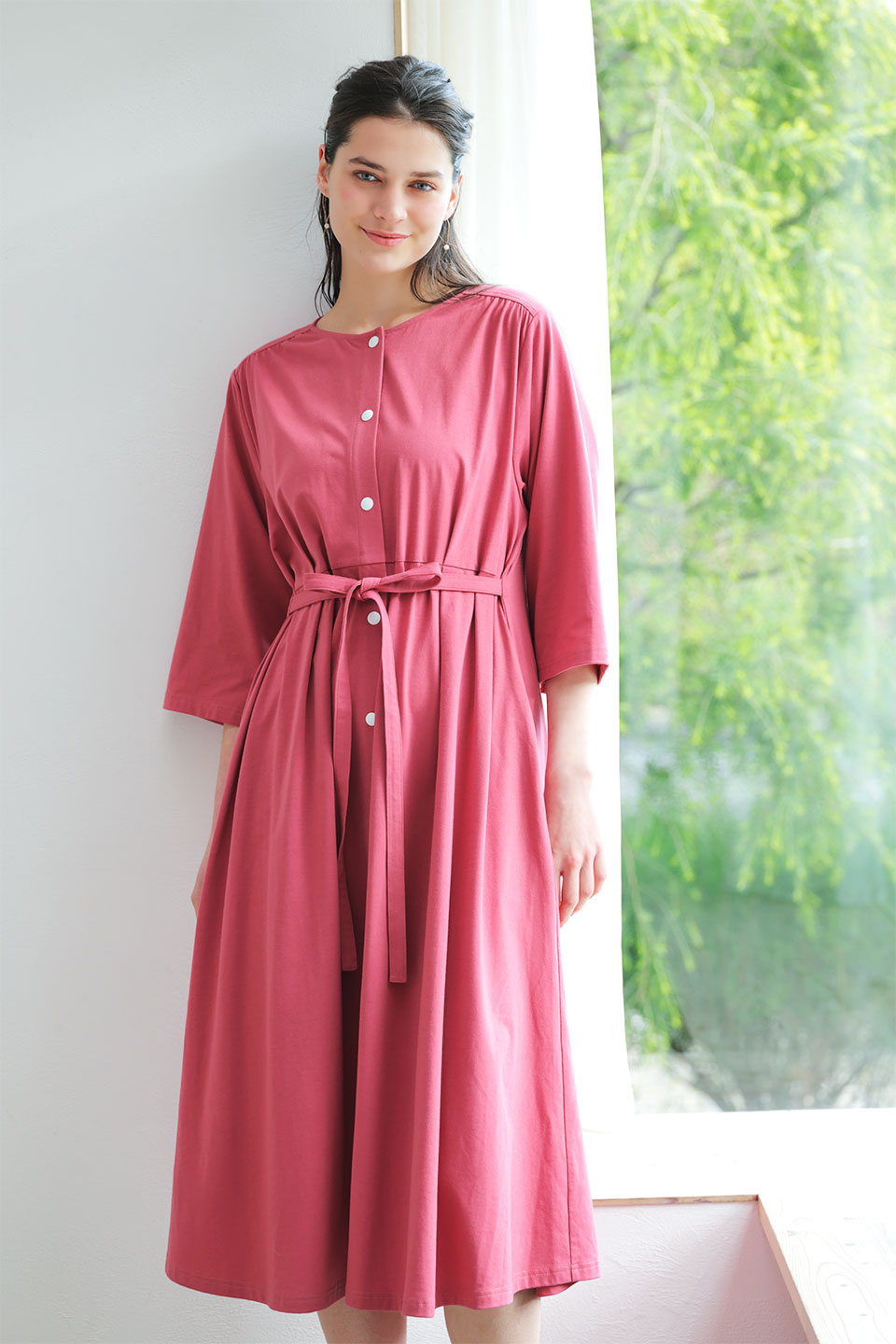 【P06】リボンドレープ院内着