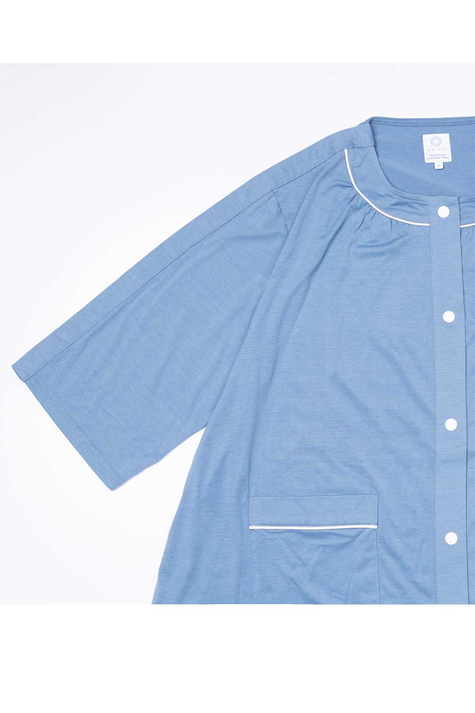【B06】クルーネック分娩着