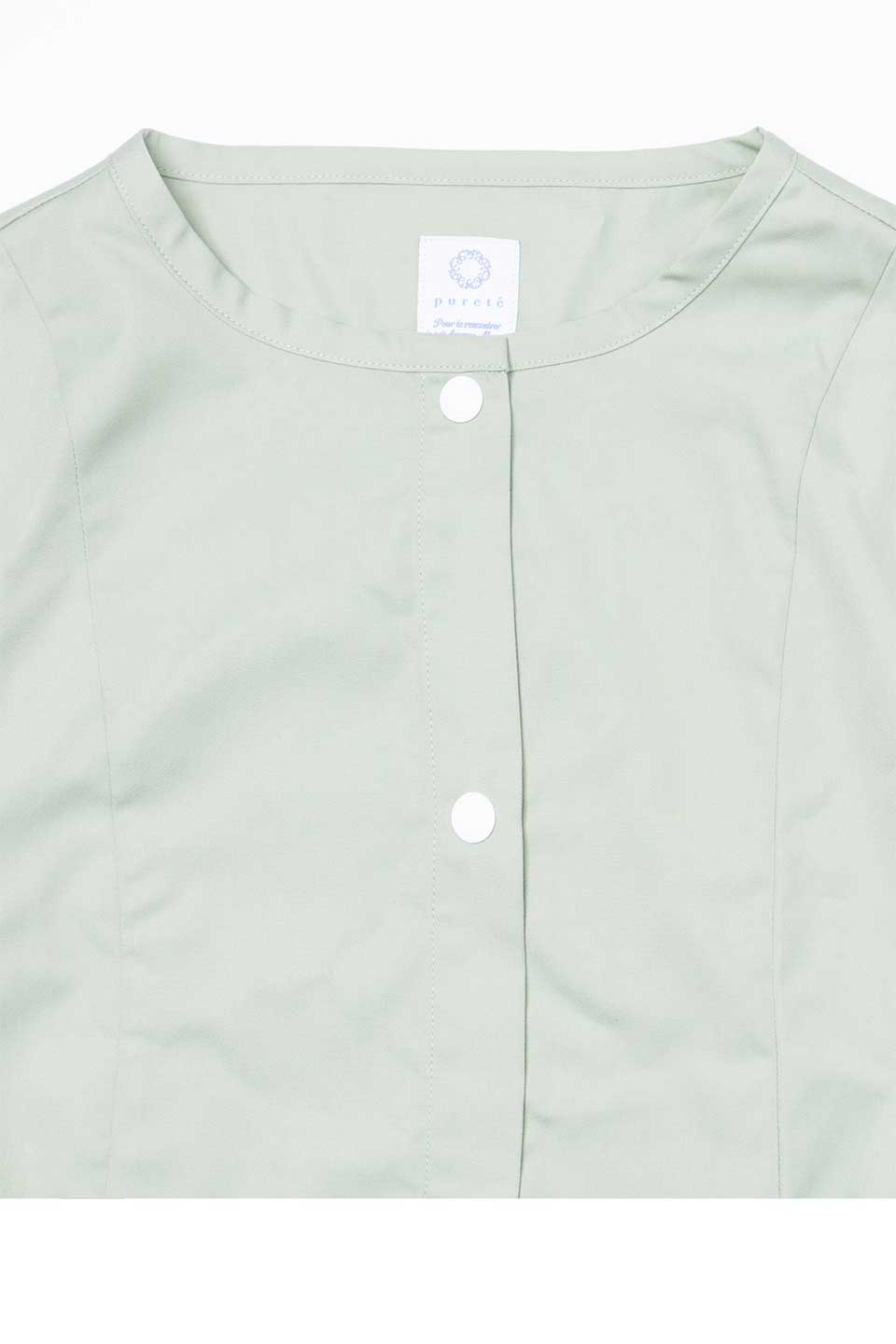 【P03】サイドギャザー院内着