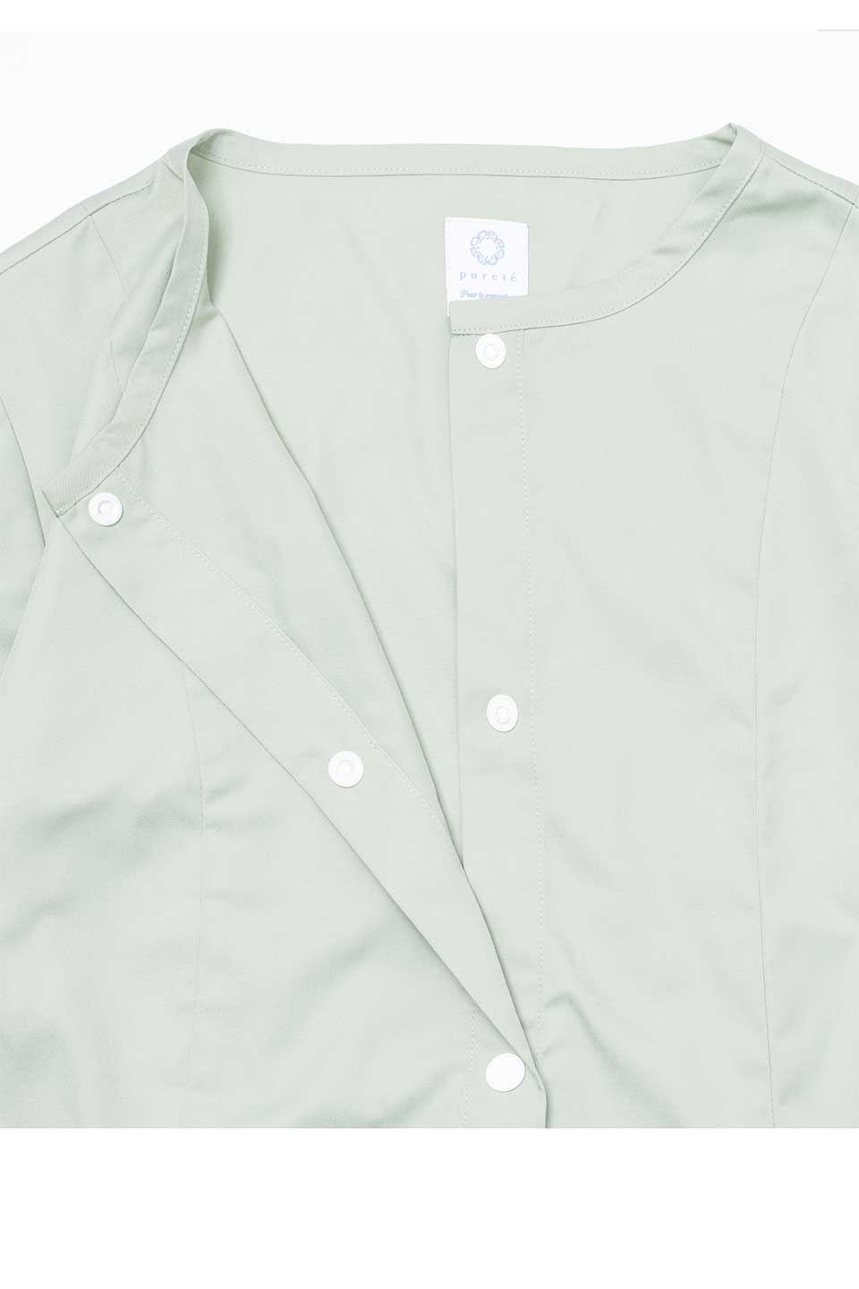 【P03】サイドギャザー院内着