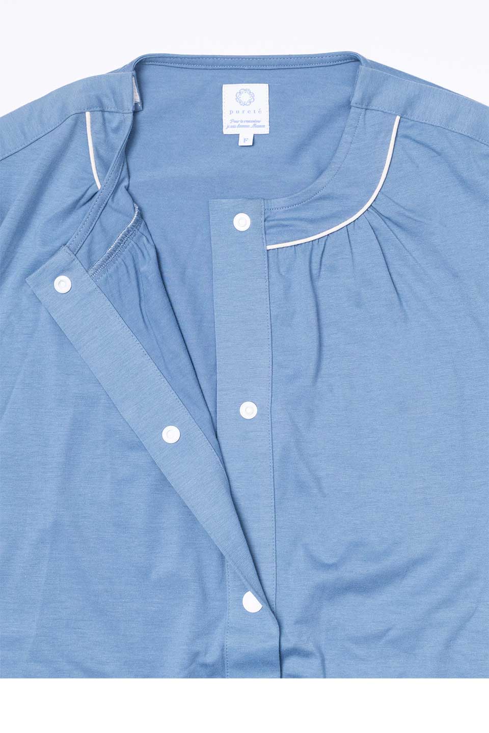【B06】クルーネック分娩着