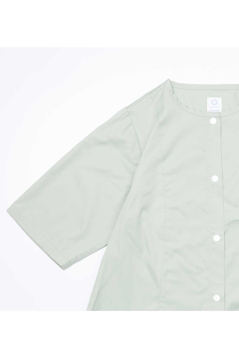 【P03】サイドギャザー院内着