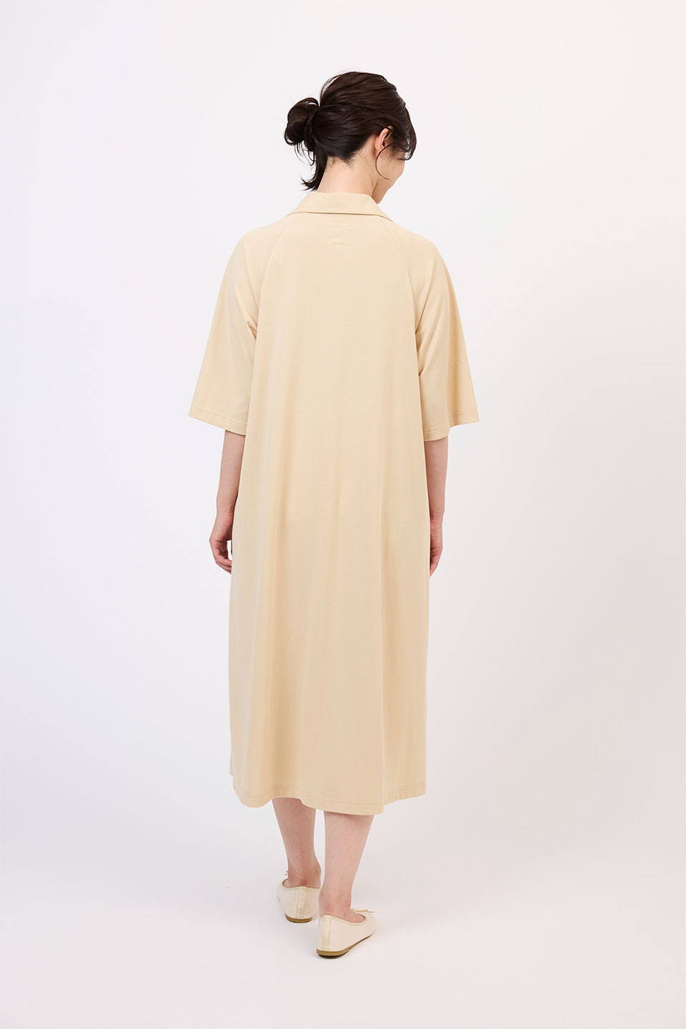 【P04】ポロワンピース院内着