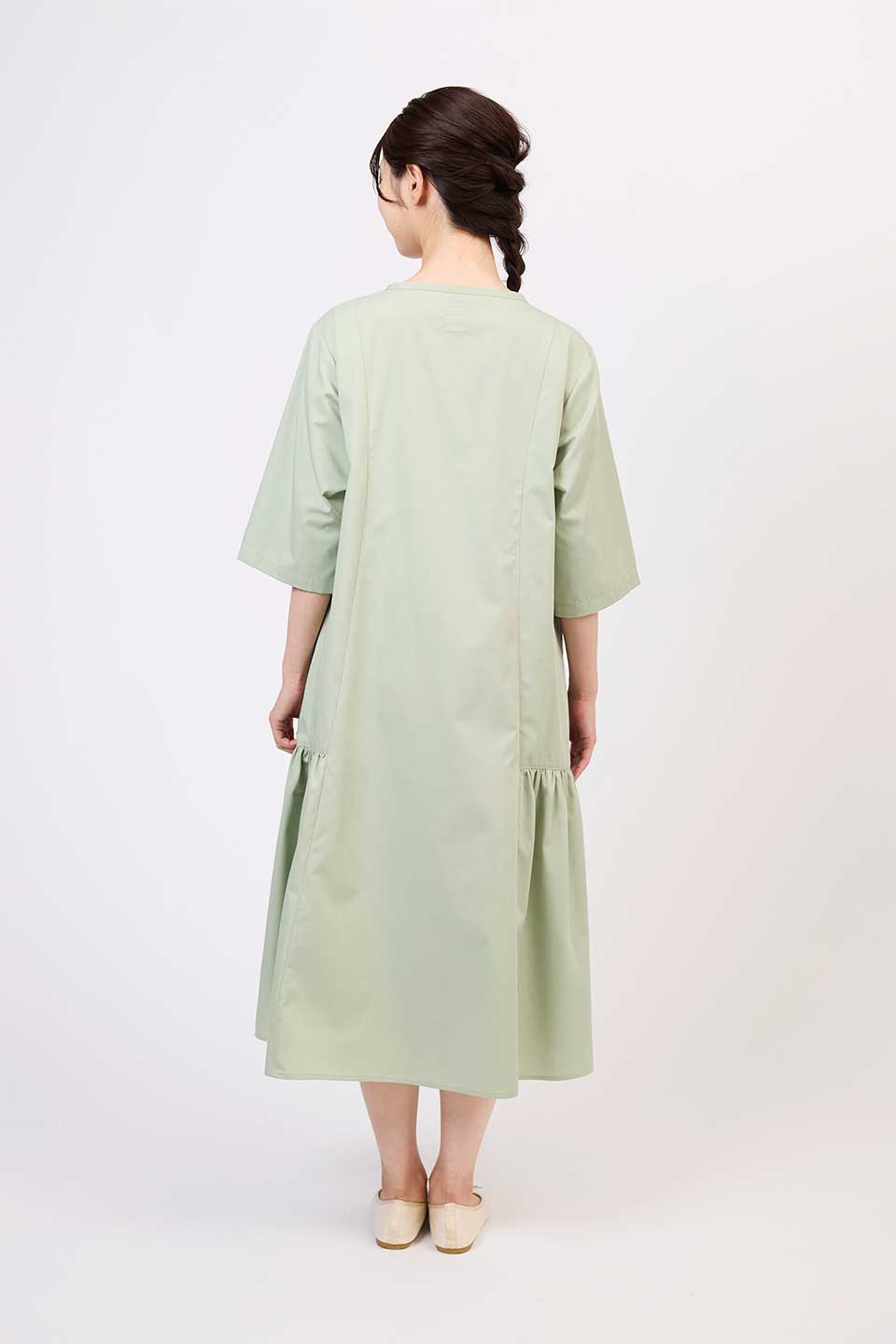 【P03】サイドギャザー院内着