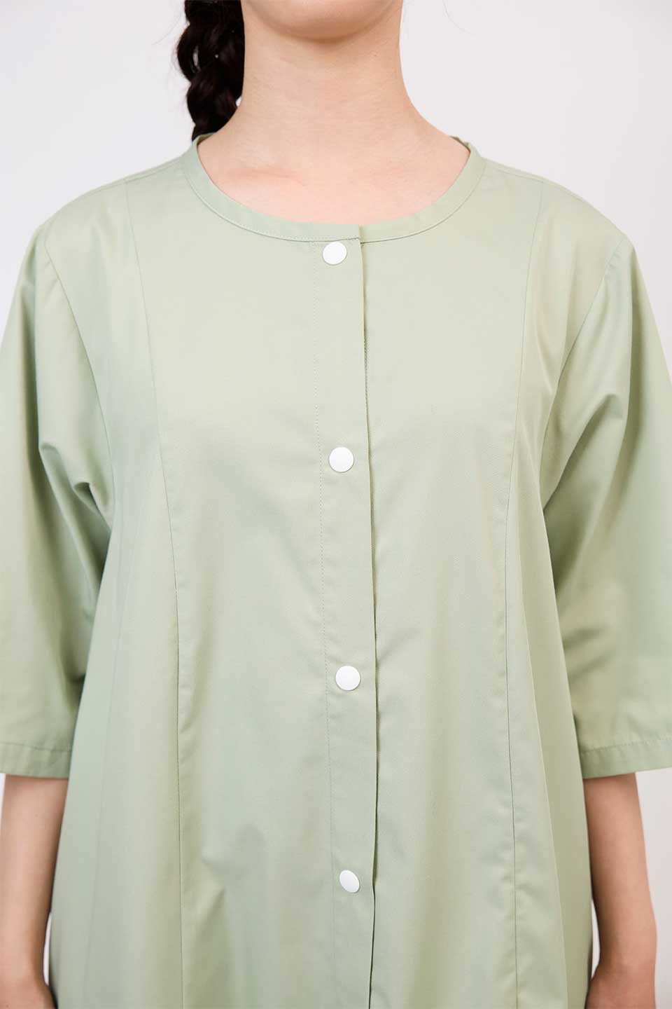 【P03】サイドギャザー院内着