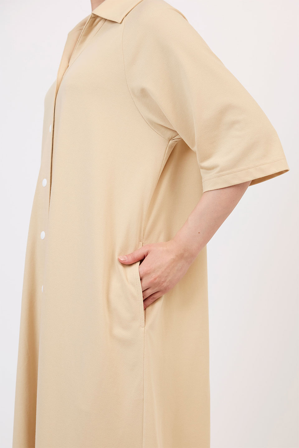 【P04】ポロワンピース院内着