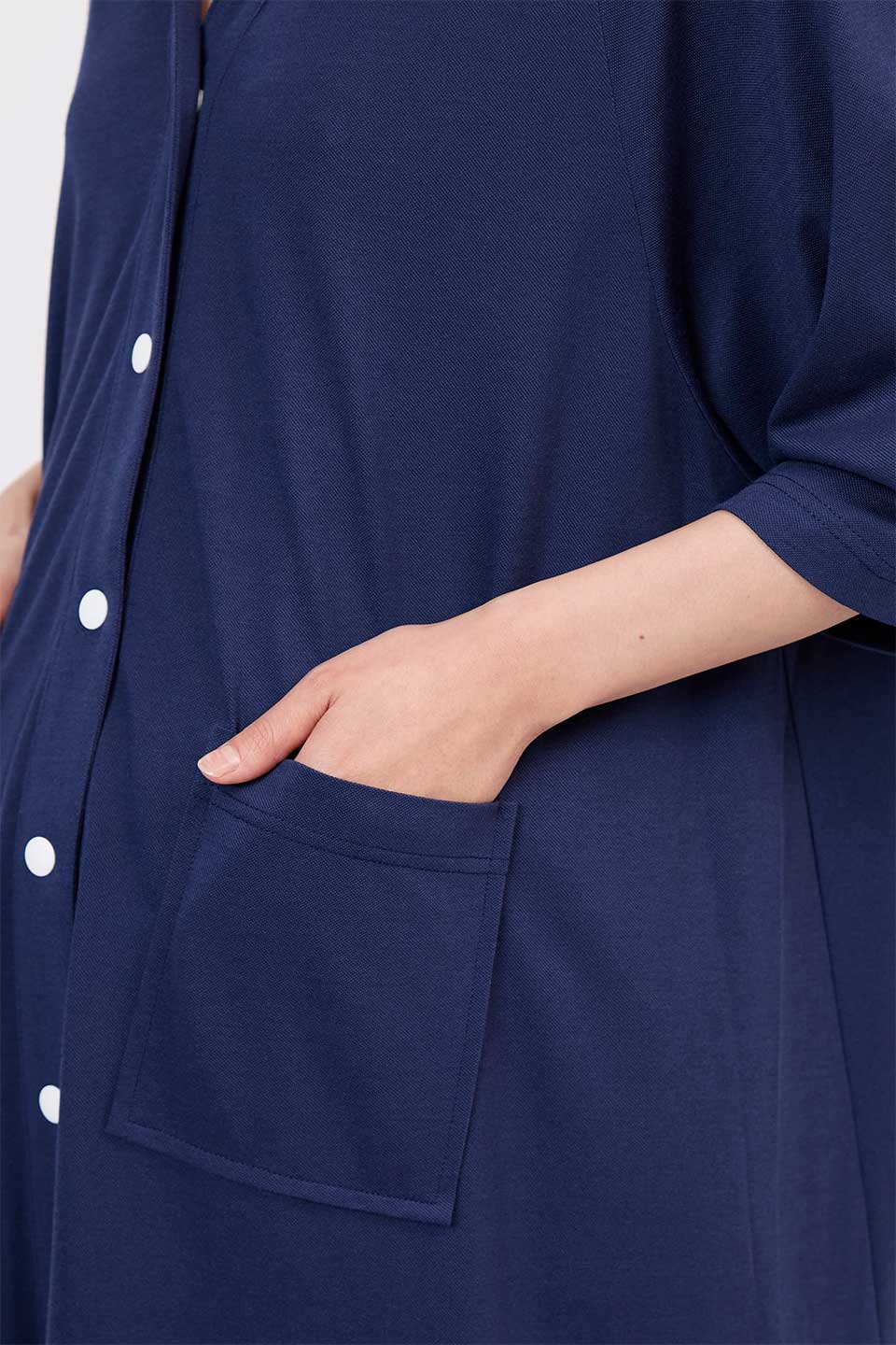【B04】ポロワンピース分娩着