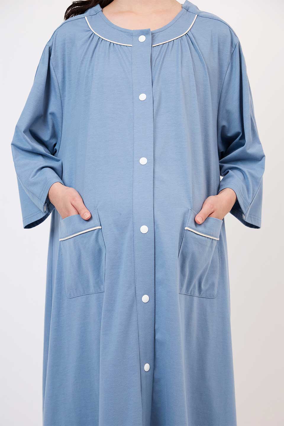 【B06】クルーネック分娩着